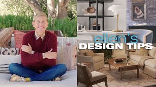 4 Home Design Tips from Ellen! | Time For Yourself... with Ellen (Episode 12)