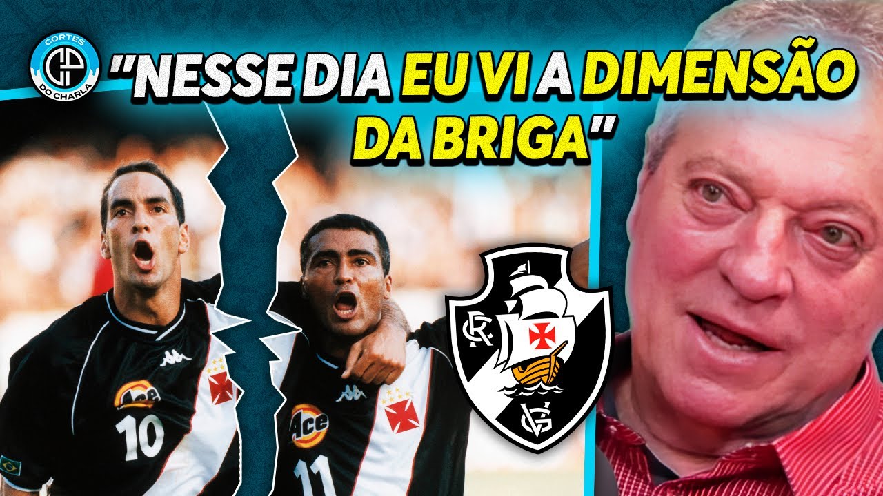 HISTÓRIA ABSURDA DA TRETA DO ROMÁRIO COM EDMUNDO NO VASCO