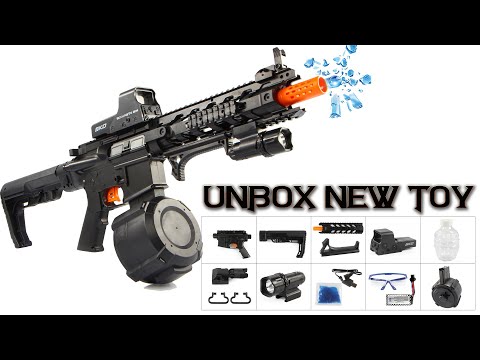 Unboxing the Future: M4 Drum Electric Gel Blaster