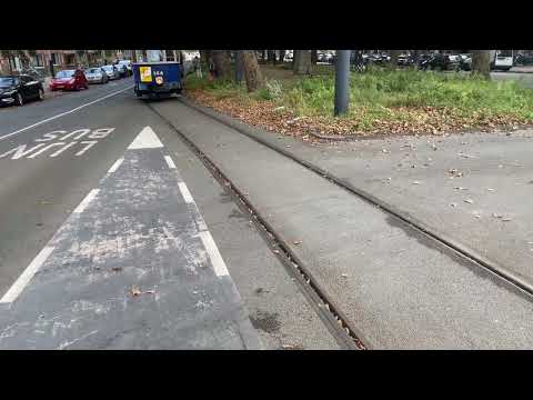 Oude Tram 4 144+663 Aankomst op Haarlemmermeerstation