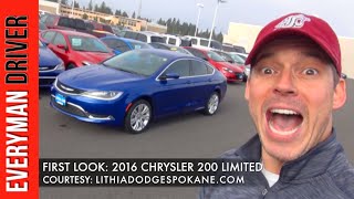 First Look: 2016 Chrysler 200 on Everyman Driver
