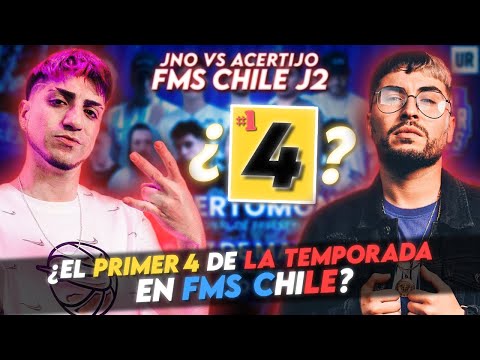 ¿EL PRIMER 4 DE LA TEMPORADA EN FMS CHILE? | JNO VS ACERTIJO FMS CHILE J3