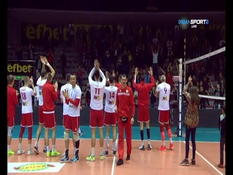 ЦСКА 3:2 Монтана.30.03.2018г. 4-ти полуфинален плейоф на Суперлигата на България.