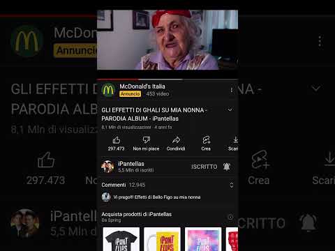 Gli effetti di ghali su mia nonna ipantellas