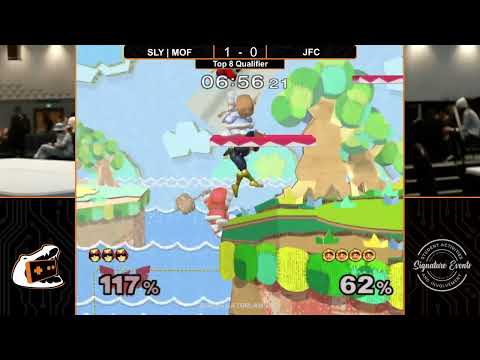 MOF (Ice Climbers) vs JFC (Captain Falcon) - Melee Top 32 - GatorLAN Spring 2023