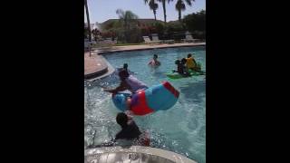 Trav on float- Summertime 2016