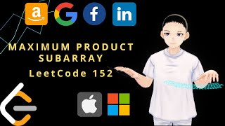 YouTube video 'Leetcode 152 - Maximum Product Subarray (JAVA Solution Explained!)'