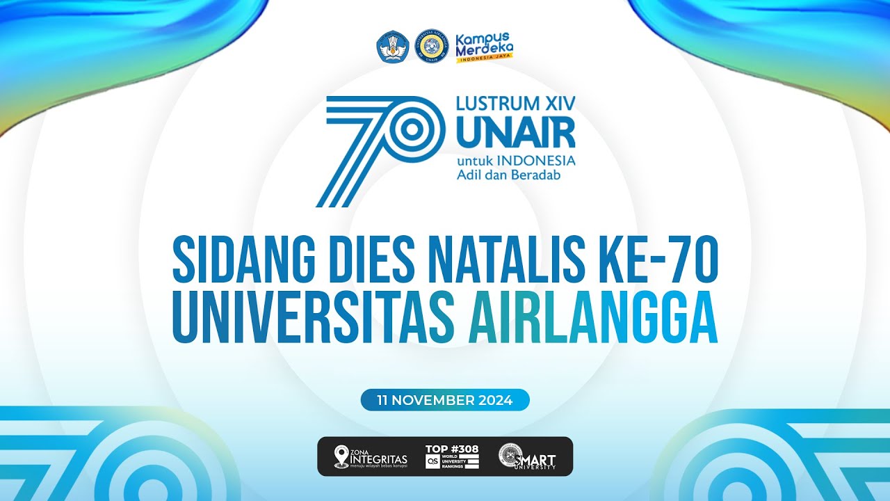 Sidang Dies Natalis Ke-70 Universitas Airlangga