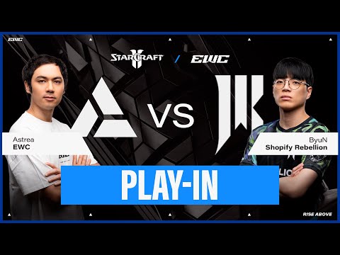 Astrea vs. ByuN  | StarCraft II at EWC 25 - Day 1 - Play-In