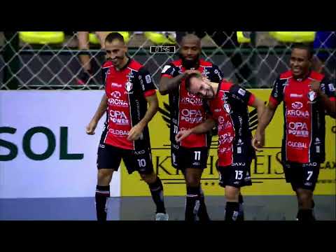 Gols - Magnus 1 x 3 JEC/Krona - Super Copa Gramado de Futsal