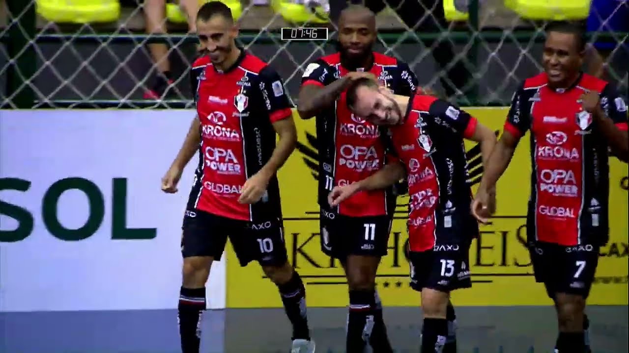 Gols - Magnus 1 x 3 JEC/Krona - Super Copa Gramado de Futsal