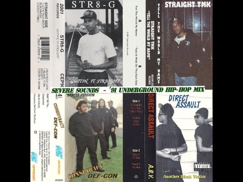 '91 Underground Obscure Rare Conscious Gangster Rap/Hip-Hop Mix