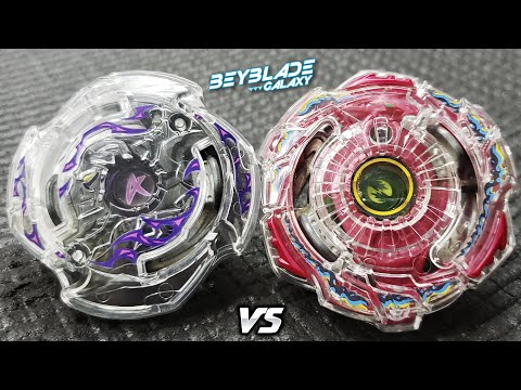 DEATHSCYTHER .O.A vs EVILEYE .W.N - Beyblade Burst ベイブレードバースト