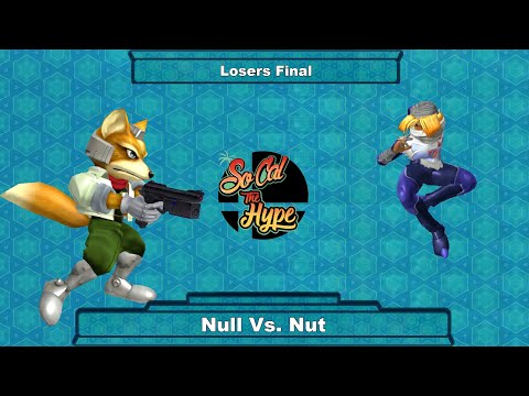 Null Vs. Nut - Losers Final: Melee Singles - SoCal The Hype