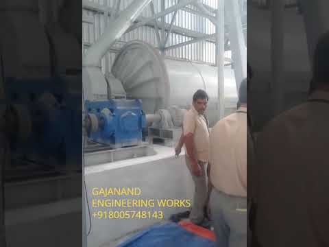 Hydrated lime grinding plant