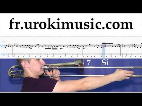 Comment Jouer du Trombone Clean Bandit - Rockabye ft Sean Paul Anne-Marie Tab Tablature Partie#2 um