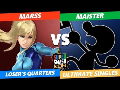 SSC 2019 SSBU - ANAHUAC Maister (Game & Watch) VS PG Marss (ZSS) Smash Ultimate Loser's Quarters