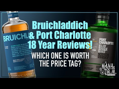 Bruichladdich and Port Charlotte 18 Year Reviews! Which one is worth it?