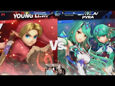 Meteor Smash 7 - Winners Semis - Jin (Pyra/Mythra) vs. TastyComaWife (Young Link)