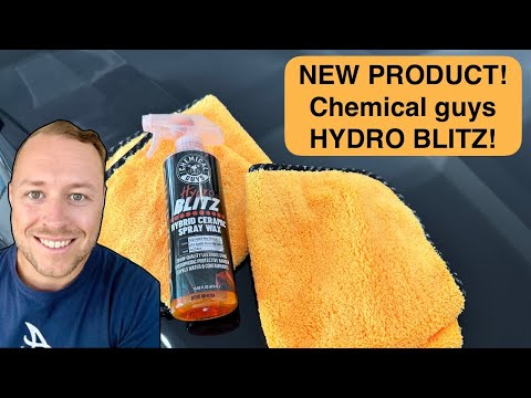 NEW! Chemical Guys Hydro Blitz, Ceramic Spray Wax
