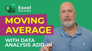 Excel Moving Average with Analysis TookPak Add in