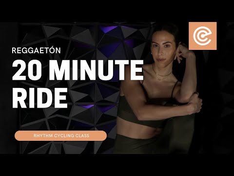 20 Minute Rhythm Cycling Class - Reggaetón