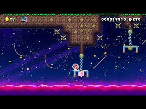 SMM2 - The Floor is Poison by ryuSMM (0.01%)