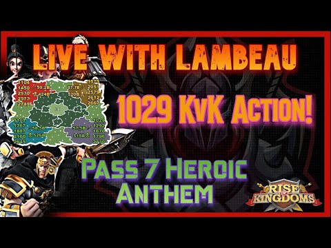 KvK Action | 1029 Pass 7 Opens | Rise of Kingdoms