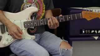 How To Play - Jimi Hendrix - Long Hot Summer Nights - Guitar Lesson - Rhythm Track