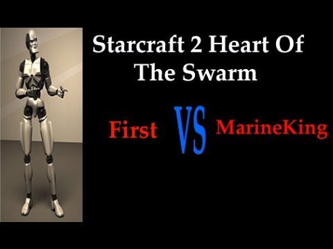 Starcraft 2 ~ First vs MarineKing Game (P vs T) Heart Of The Swarm
