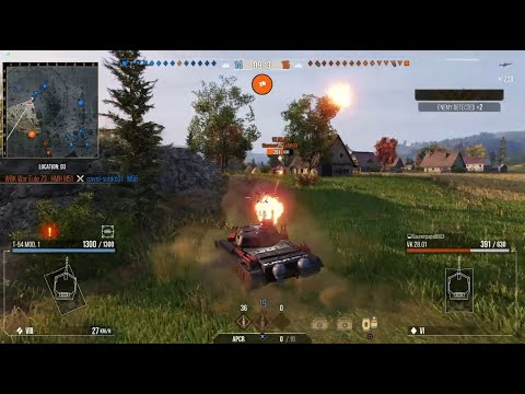 WOT CONSOLE PS4 / T-54 first prototype / Gameplay