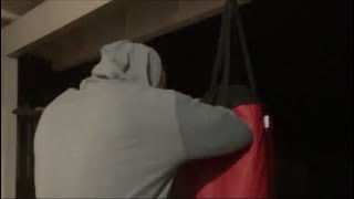 Night Time Muay Thai Training At Home | Bag Work