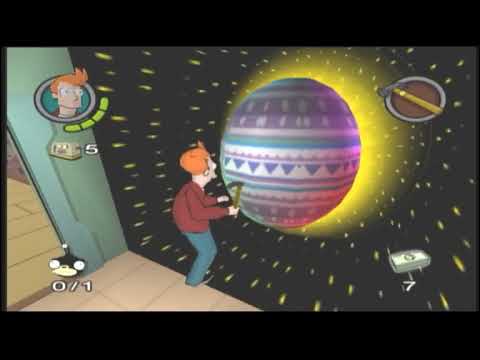 Futurama the Game: Level 1 - Planet Express - Easter Egg Guide.