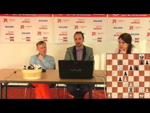 Press Conference Round 7: Topalov Veselin (BUL) - Ponomariov Ruslan (UKR)