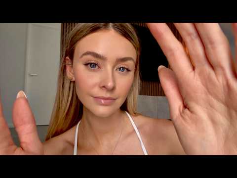 ASMR Super Up Close Hand Movements & Mouth Sounds For Comfort