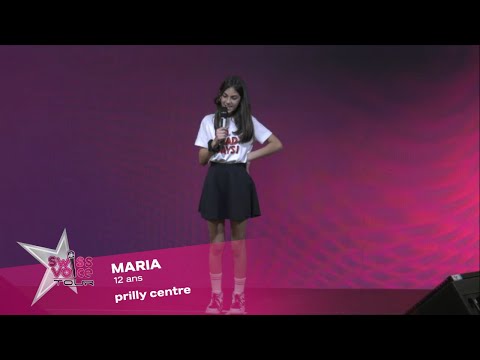 MARIA 12 ans - Swiss Voice Tour 2023, Prilly Centre