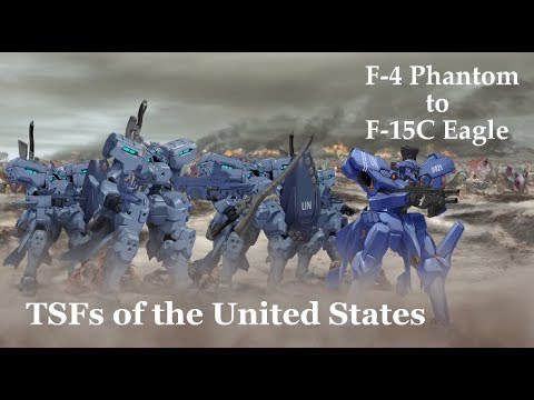 F-4 Phantom to F-15C Eagle; TSFs of the USA (PART ONE) | Muv-Luv Alternative Intel Records