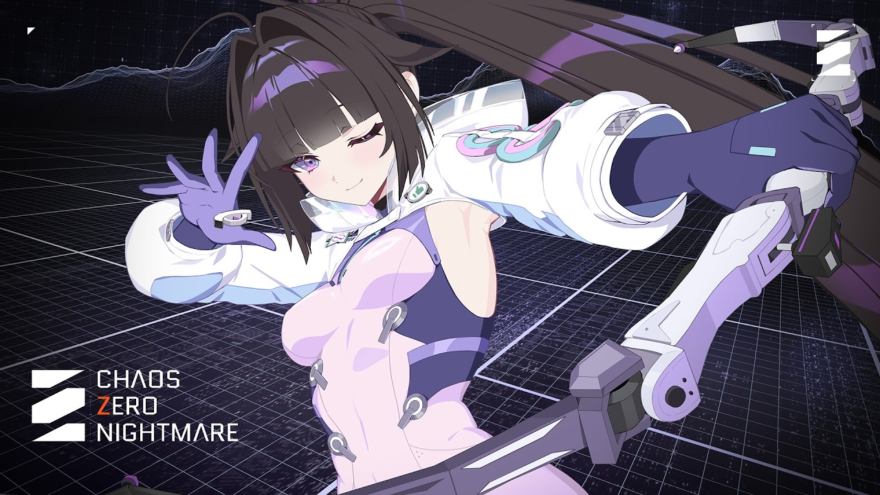 Hilde, the limited 5-star Instinct Ranger who launched Chaos Zero Nightmare Season 4 Phase 1 on July 29, 2026, in a frame from her official Character PV.