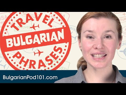 All Travel Phrases You Need in Bulgarian! Learn Bulgarian in 30 Minutes!