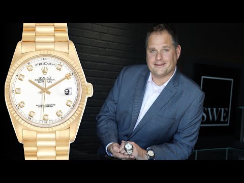 How to Set Day & Date on Single Quickset Rolex Day Date President | SwissWatchExpo [Watch How-To]