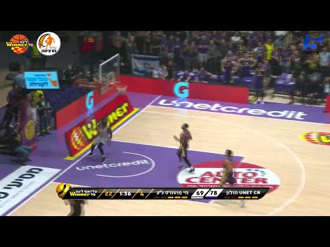 Wayne Selden Points in Hapoel Unet-Credit Holon vs. Irony Ness-Ziona