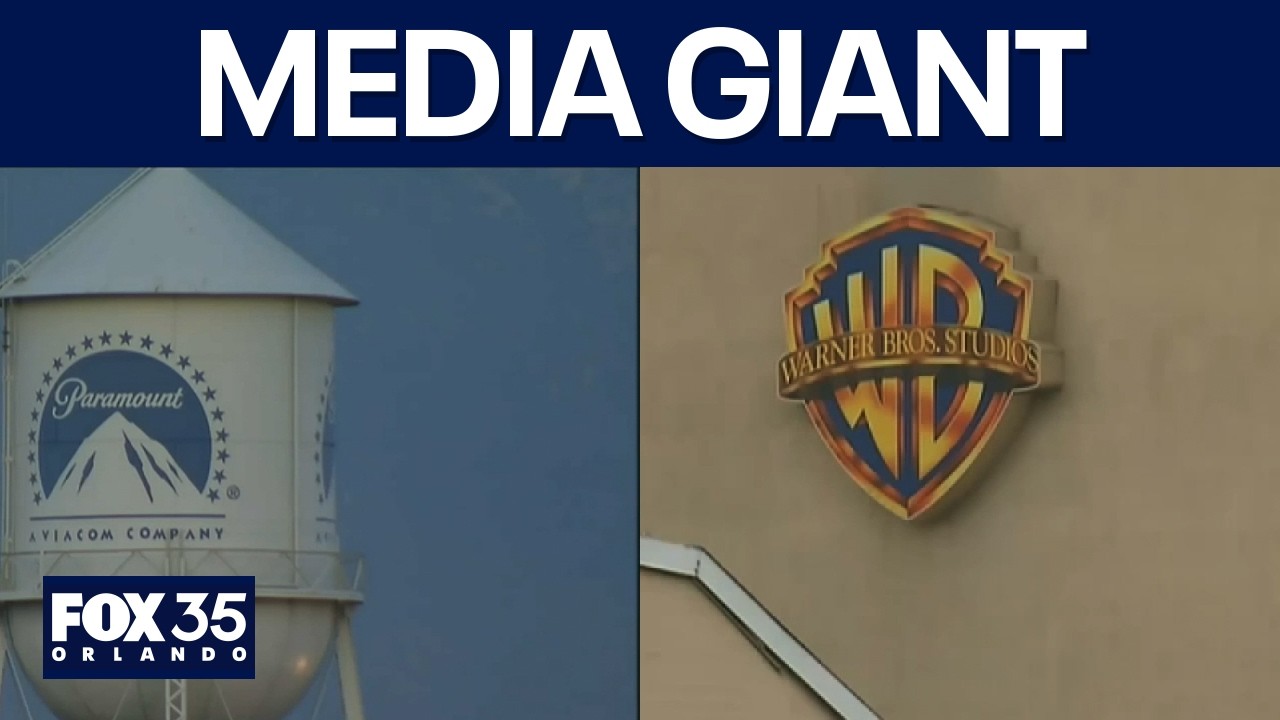 Media Giants - with WB Warner Brothers and Paramount logos