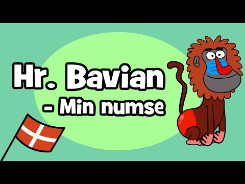 Hr. Bavian - Min Numse | Hurra Børnesange (Dansk)