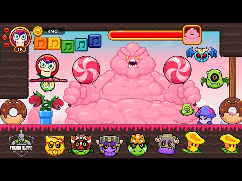Ball V - Red Boss Challenge (Part 19) New Levels New Boss | MGIF | Gameplay WFG