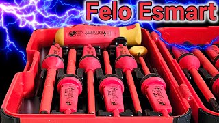 Felo Esmart review 1000 volt VDE driver set German tool