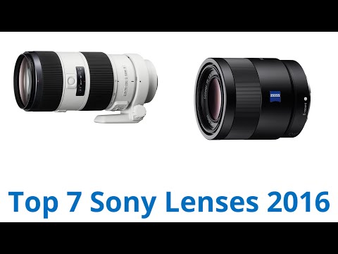 7 Best Sony Lenses 2016