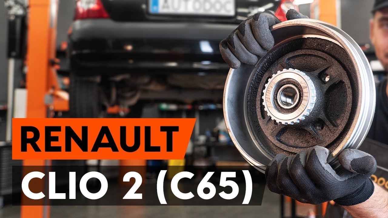 Cómo cambiar: cojinete de rueda de la parte trasera - Renault Clio 2 | Guía de sustitución