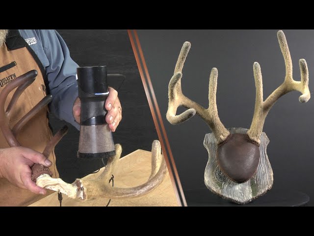 Applying Artificial Deer Antler Velvet with Additional Tips Video