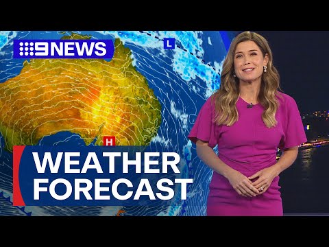 Australia Weather Update: Strong, cool winds and showers expected along NSW coast | 9 News Australia