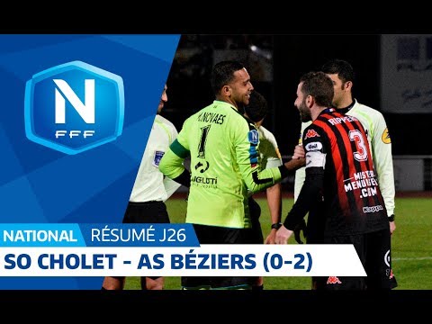 J26 : SO Cholet - AS Béziers (0-2), le résumé I National FFF 2018
